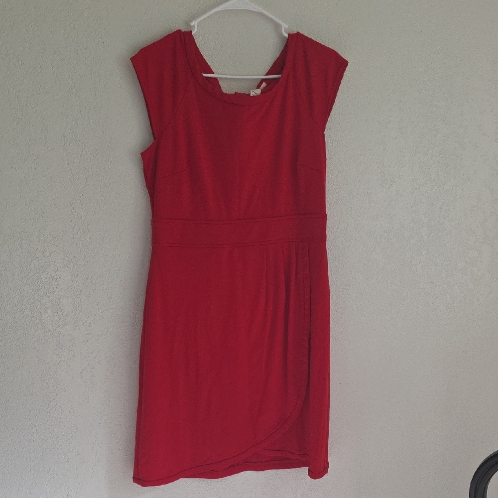 🔴 Emma & Michele Vibrant Red Mini Dress